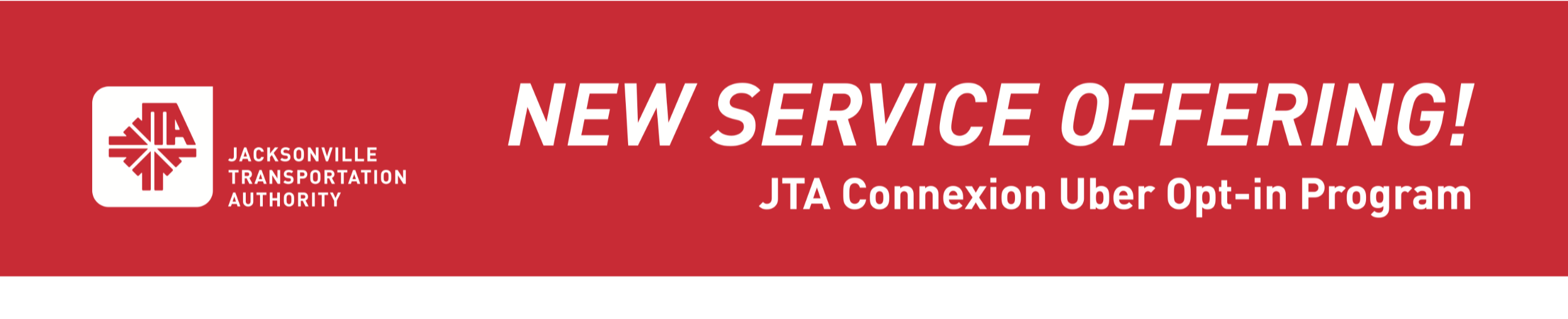 JTA Connexion Uber Opt-in Program