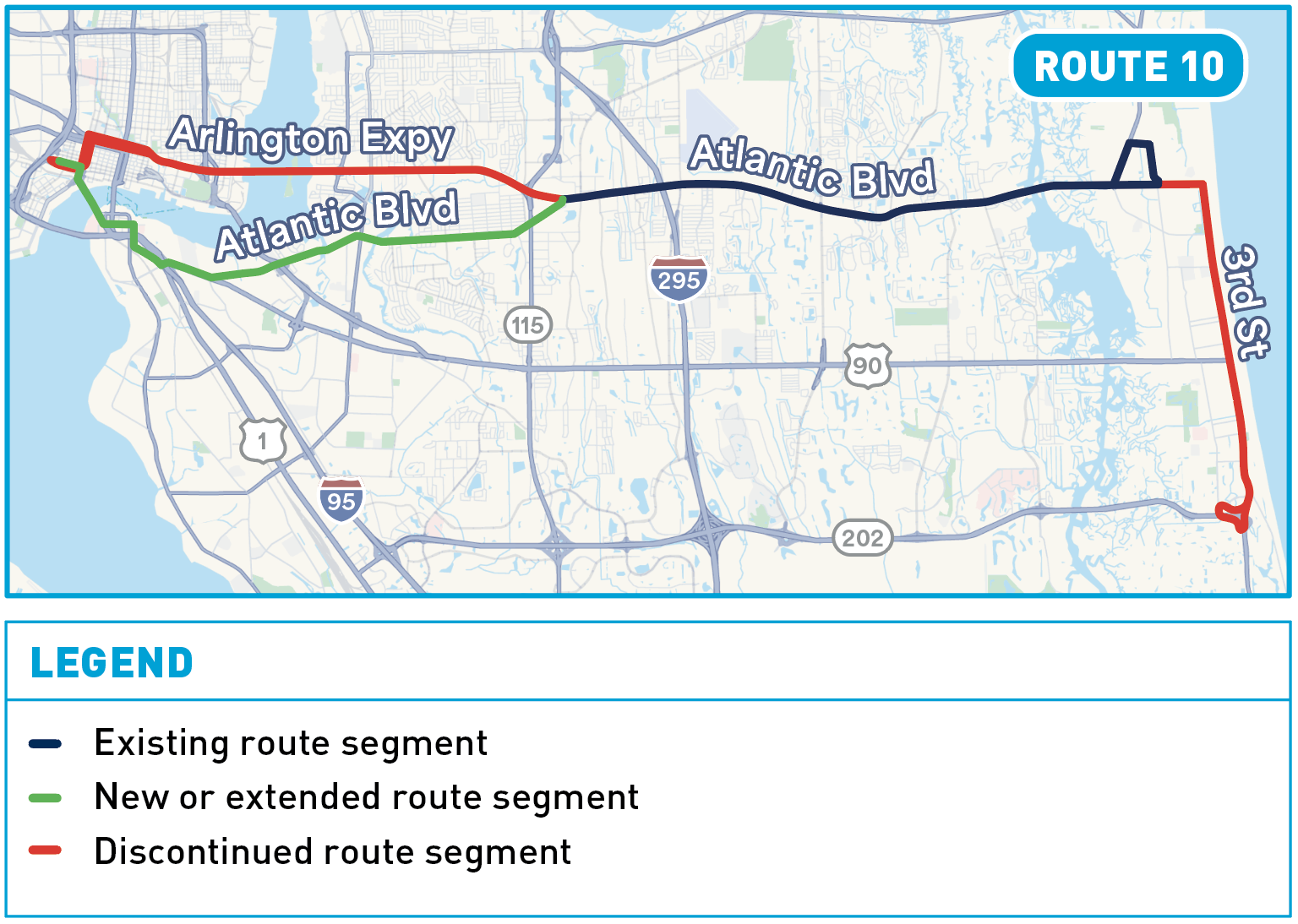 Route 10 - map