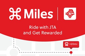 JTA partners with Miles to offer rewards for riding