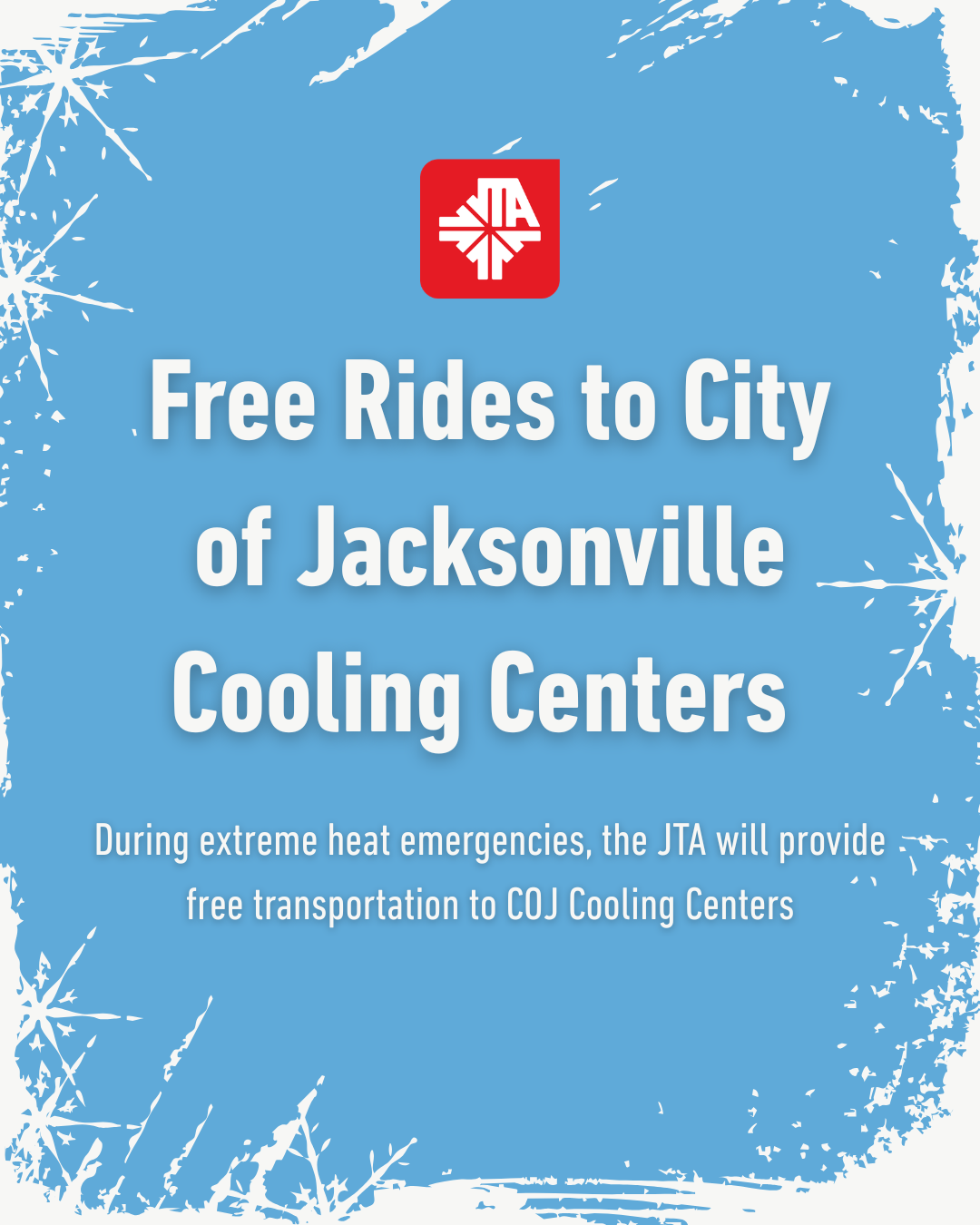 Free Rides to City of Jacksonville Cooling Centers