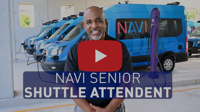 Better Together: Meet NAVI Shuttle Attendant Carlos
