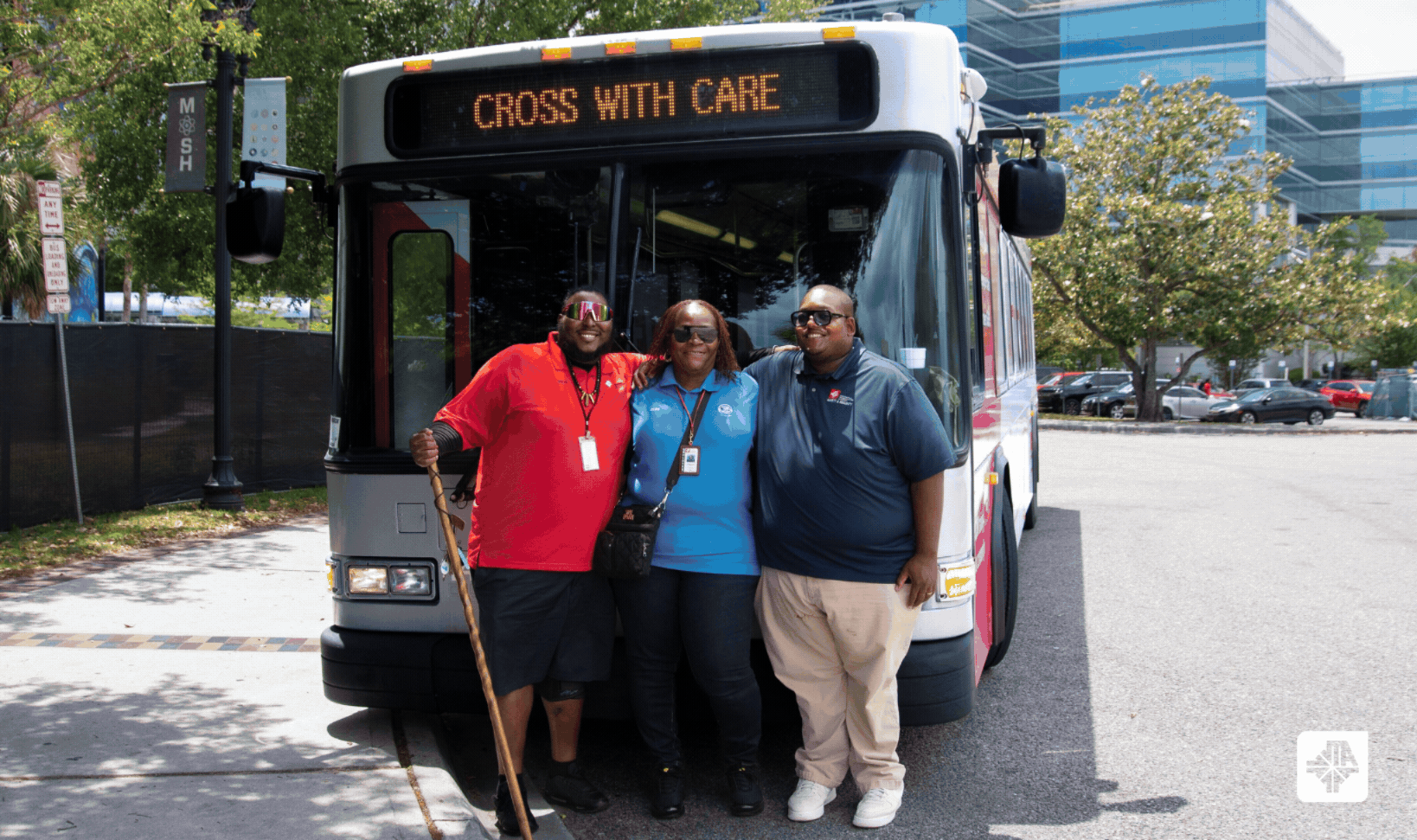 Images of Connexion and Eligibility Team visiting Cecil Pines Adult Living Community