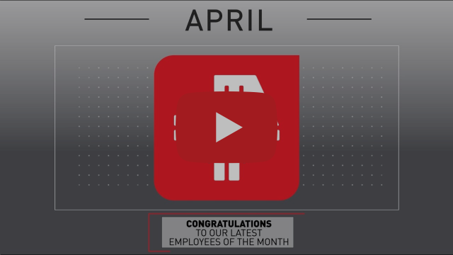 April Employee Accomplishments youtube link