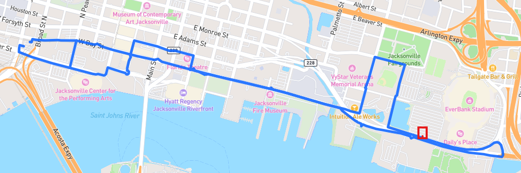 NAVI Temporary Detour - July 2026
