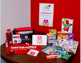 JTA Cares Package for Freshmen Students