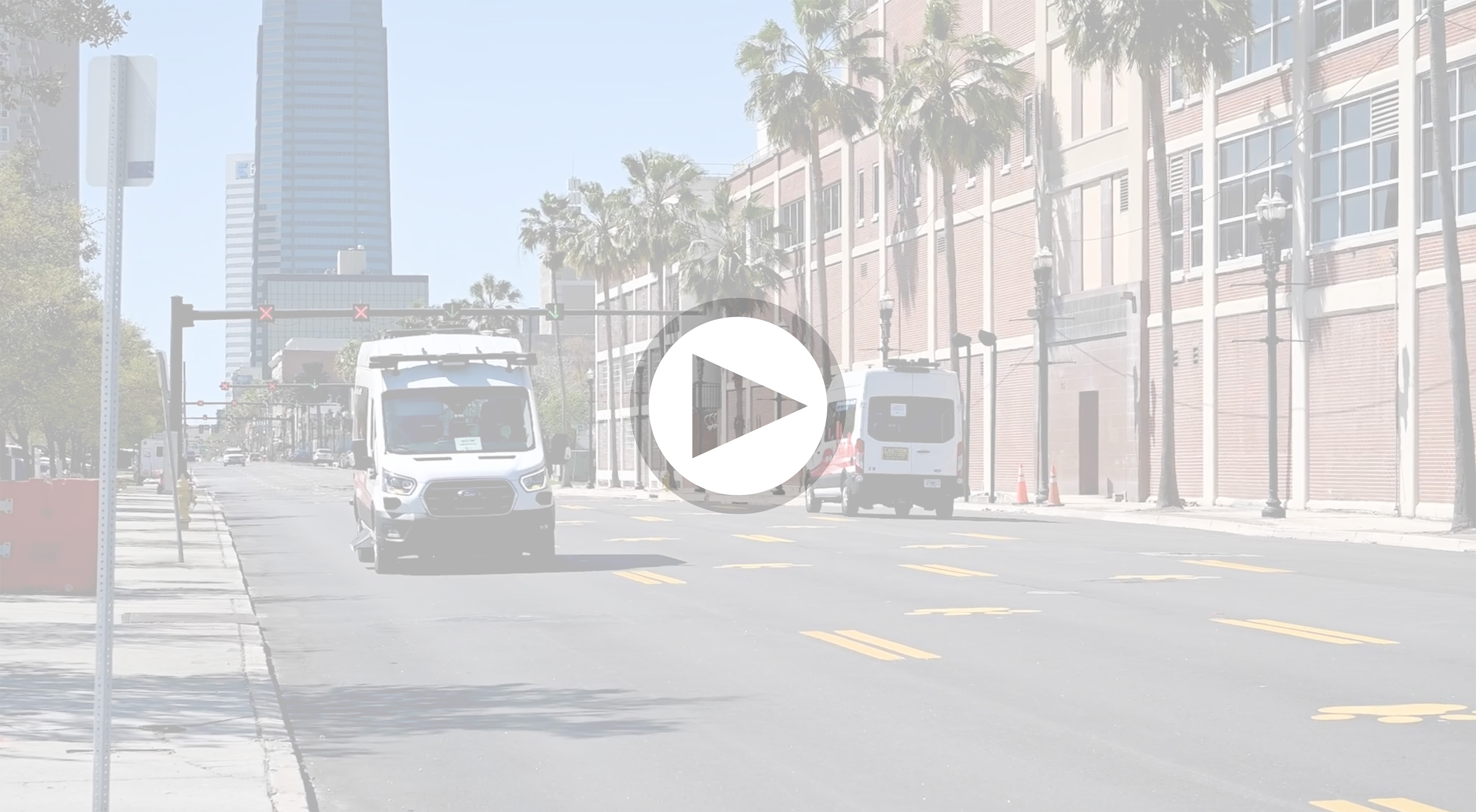 video of AVs along the Bay Street Corridor